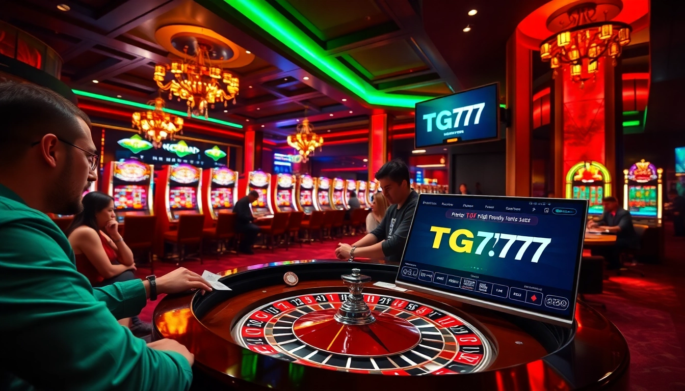 Enjoy thrilling gameplay at TG777, where exciting roulette and premium slot machines await!